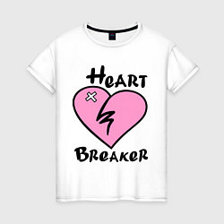 Женская футболка Heart beaker