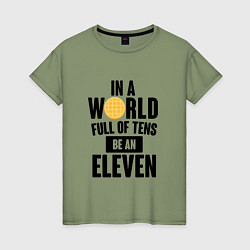 Женская футболка Be A Eleven
