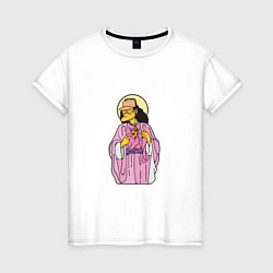 Женская футболка Мать Симпсонов