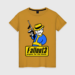Женская футболка Fallout 3 Man