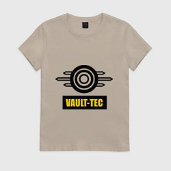 Женская футболка Vault-tec