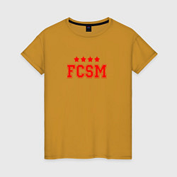 Женская футболка FCSM Club