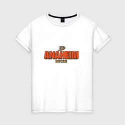 Женская футболка Anaheim Ducks
