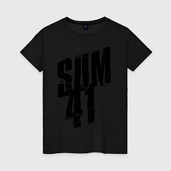 Женская футболка Sum Forty One