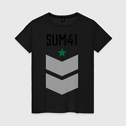 Женская футболка Sum-41: Star