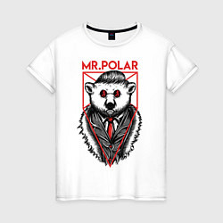 Женская футболка Mr Polar