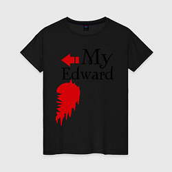 Женская футболка Мой Эдвард