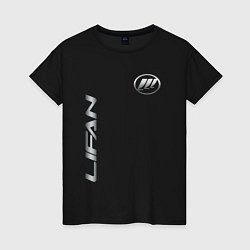 Женская футболка Lifan с лого