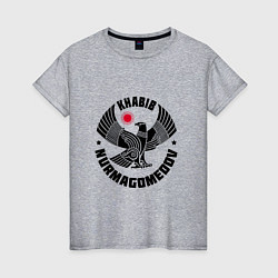 Женская футболка Khabib: Dagestan Eagle