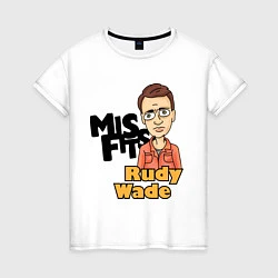 Женская футболка Misfits: Rudy Wade