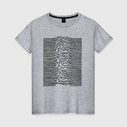 Женская футболка Unknown Pleasures