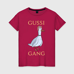 Женская футболка GUSSI GANG