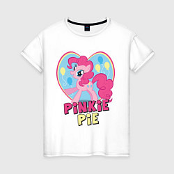 Женская футболка Pinkie Pie: in my heart