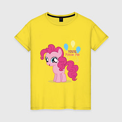 Женская футболка Young Pinkie Pie