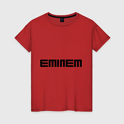 Женская футболка Eminem: minimalism
