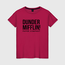 Женская футболка Dunder Mifflin