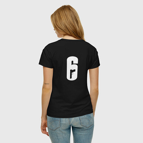 Женская футболка R6S Vigil / Черный – фото 4