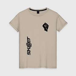 Женская футболка Skillet Force