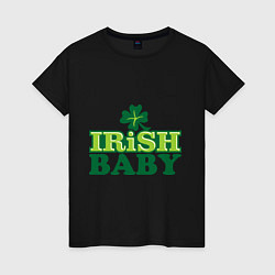 Женская футболка Irish baby