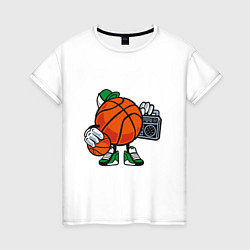 Женская футболка Hip Hop Basketball