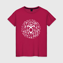 Женская футболка Shadowhunters Runes