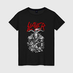 Женская футболка Slayer: Devil Goat