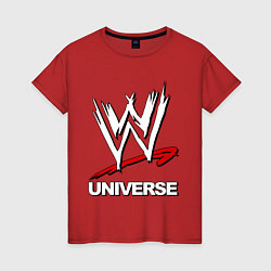 Женская футболка WWE universe