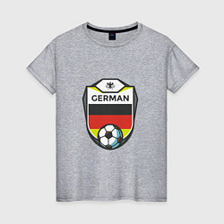 Женская футболка German Soccer