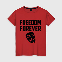 Женская футболка Freedom forever