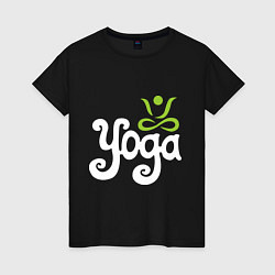 Женская футболка Yoga