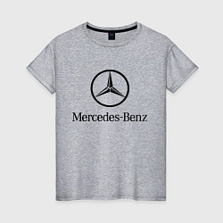 Женская футболка Logo Mercedes-Benz