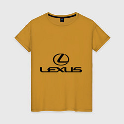 Женская футболка Lexus logo