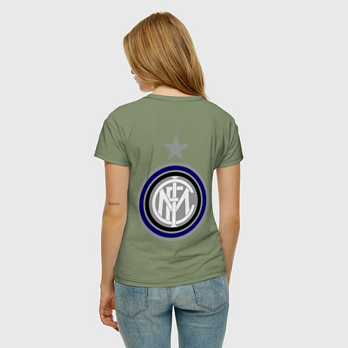 Женская футболка Inter FC / Авокадо – фото 4