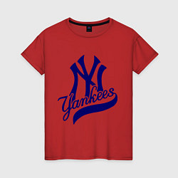 Женская футболка NY - Yankees