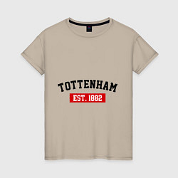 Женская футболка FC Tottenham Est. 1882