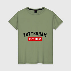 Женская футболка FC Tottenham Est. 1882