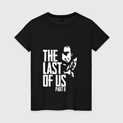 Футболка хлопковая женская The last of us: Part II, цвет: черный