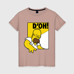 Женская футболка Homer D'OH!