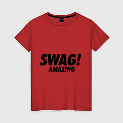 Женская футболка Swag Amazing