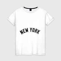 Женская футболка New York Logo