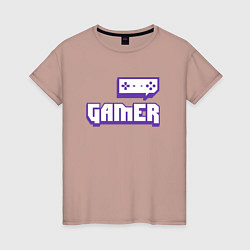 Женская футболка Twitch Gamer