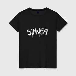 Женская футболка SINNER