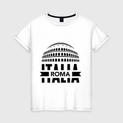 Женская футболка Italia Roma