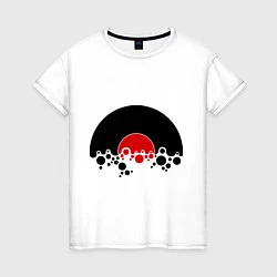 Женская футболка Vinyl Circles