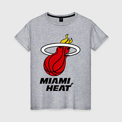 Женская футболка Miami Heat-logo