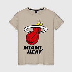 Женская футболка Miami Heat-logo