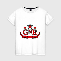 Женская футболка GNR Red