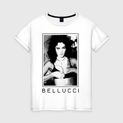 Женская футболка Monica Bellucci: Black