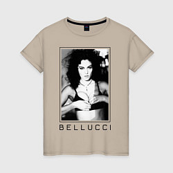 Женская футболка Monica Bellucci: Black