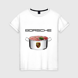 Женская футболка Borsche